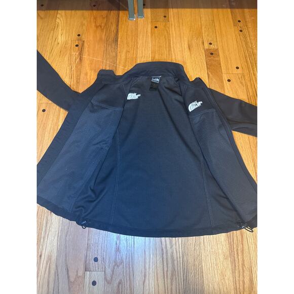 The North Face Windwall Fleece Jacket Women's Size Small Black Full Zip - Picture 5 of 6